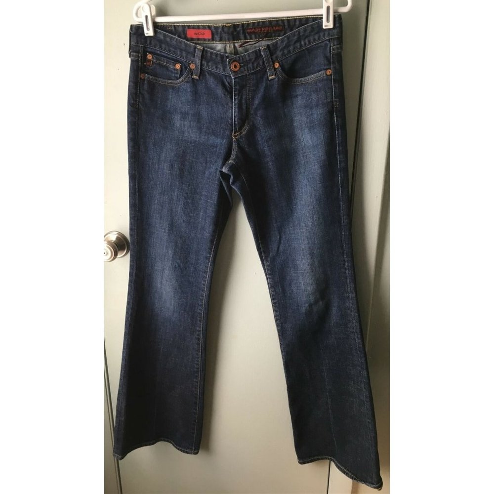 AG Adriano Goldschmied The Club 90s Y2K Womens Low Rise Flare Jeans Sz 30 R